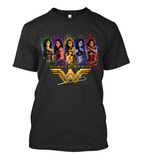 Wonder Woman Multicolor Evolution WW 022 T-Shirt