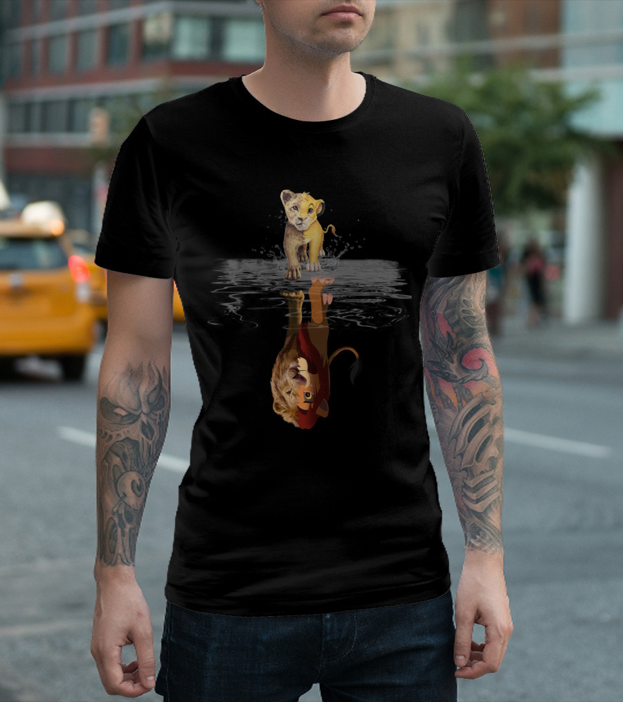 Lion Cub Reflection T-Shirt