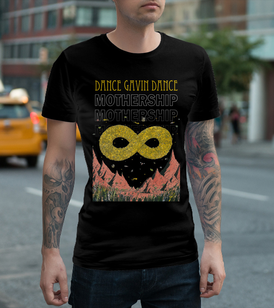 Dance Gavin Dance Mothership Infinity Artwork T-Shirt