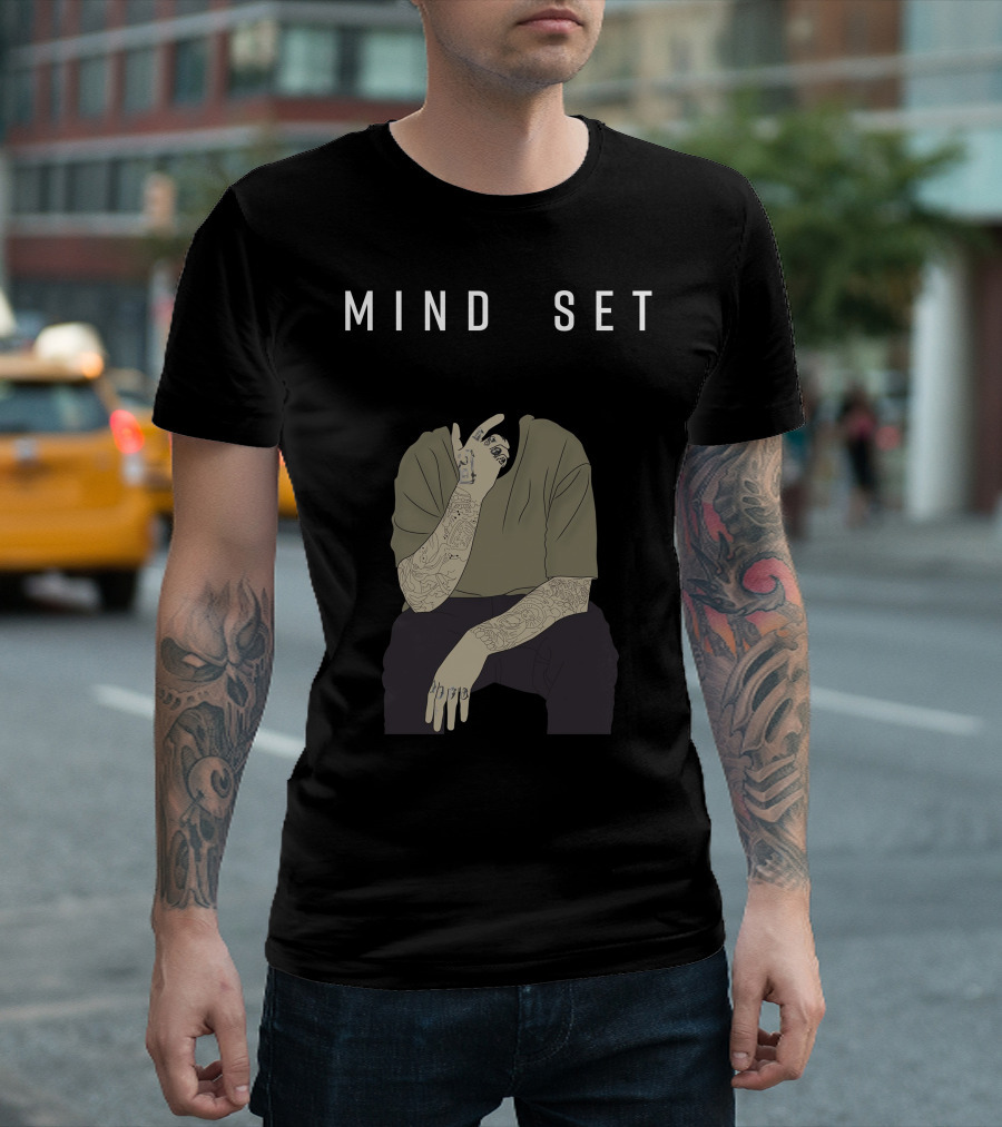 Mind Set Tattoo Art T-Shirt