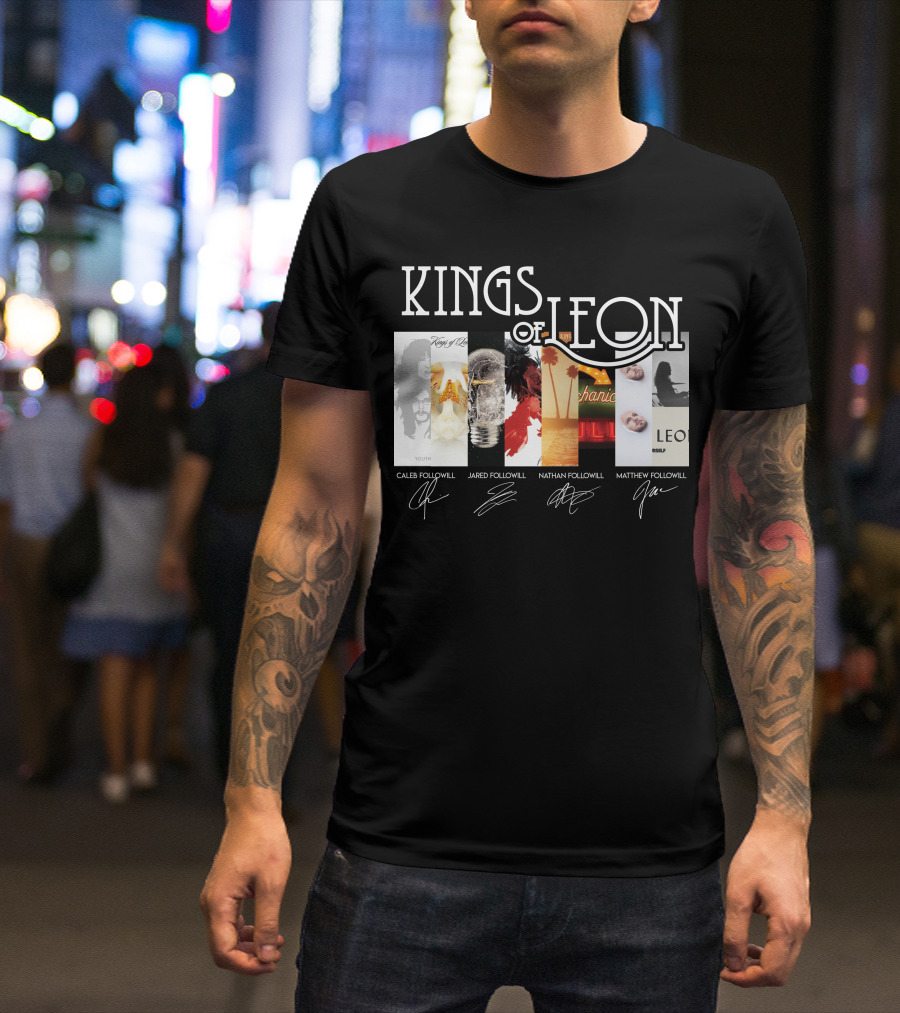 Kings Of Leon Called Followill Signatures T-Shirt