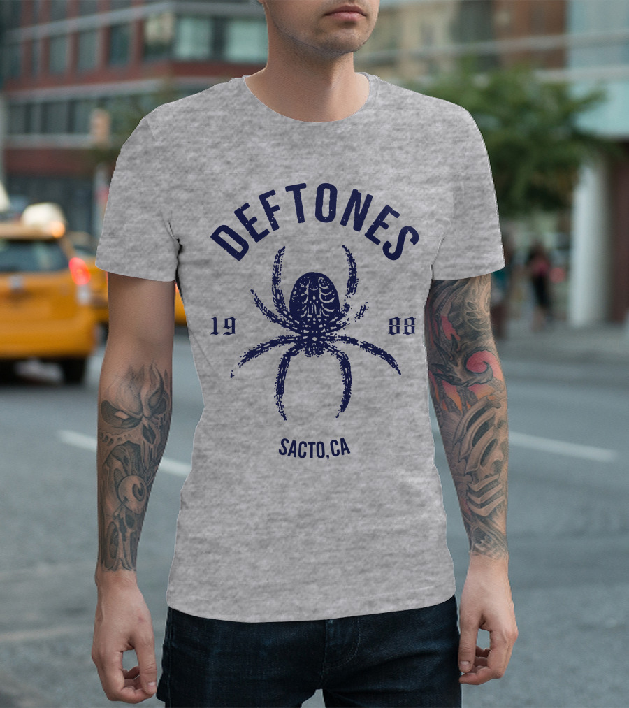 Deftones 1988 Spider Sacto Ca T-Shirt