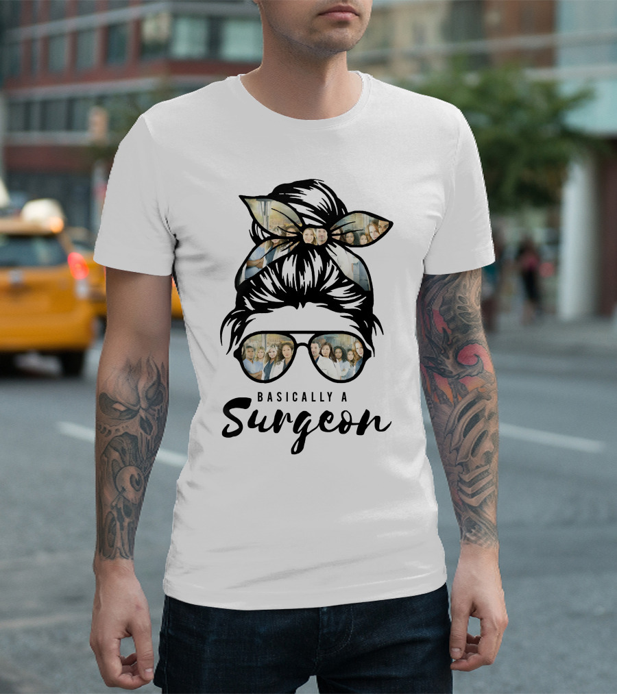 Basic Surgeon Glasses Bandana T-Shirt