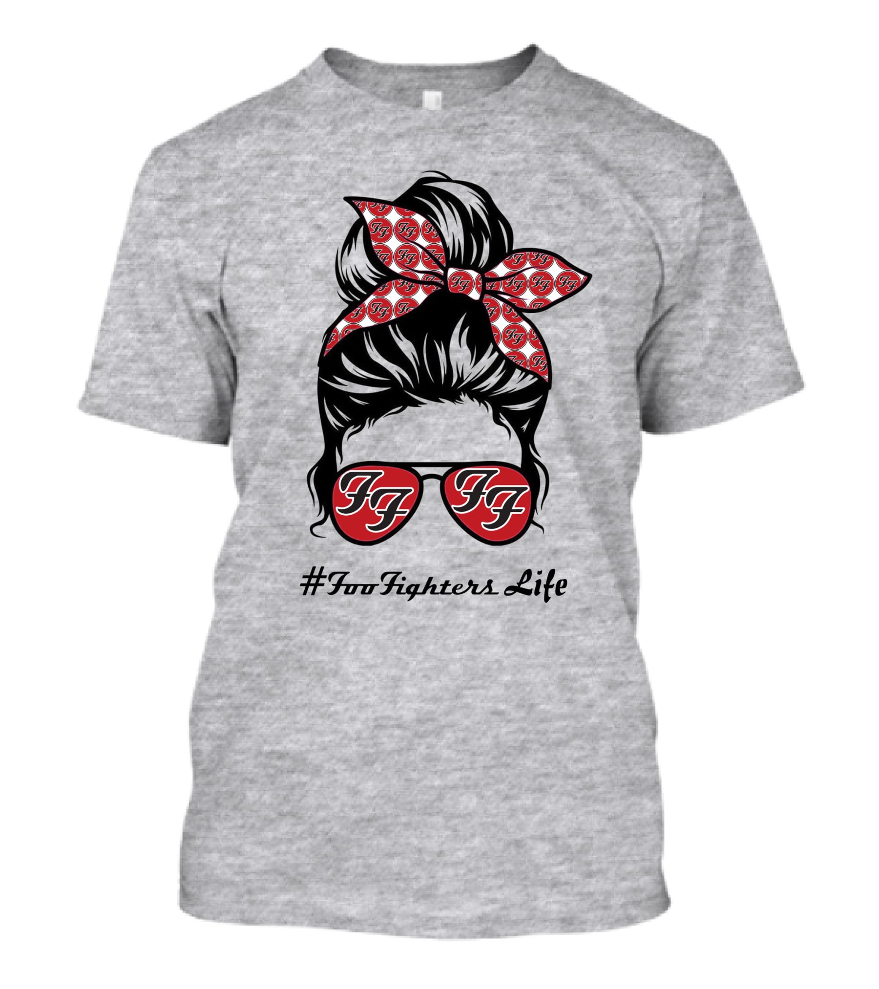 #Foofighterslife Ff Bandana Sunglasses T-Shirt