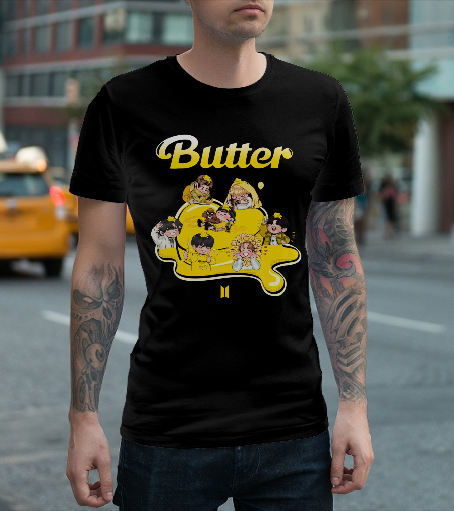 Butter Bts Characters T-Shirt