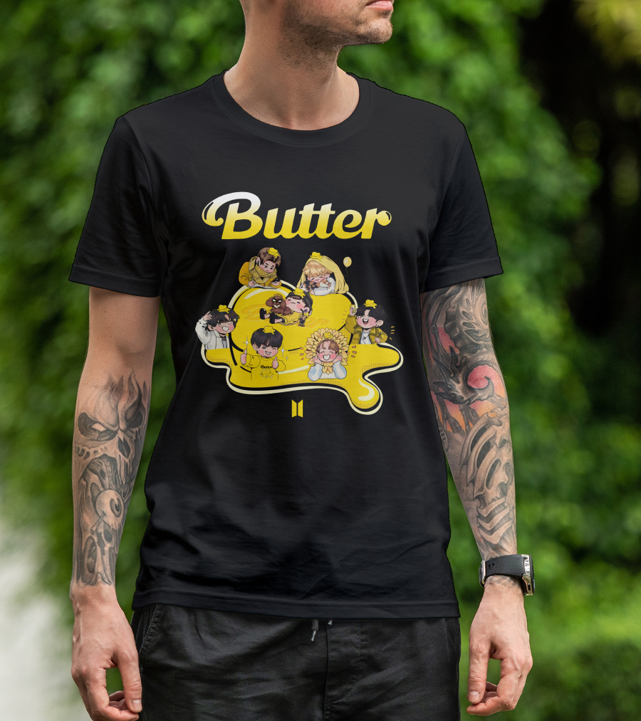 Butter Bts Characters T-Shirt