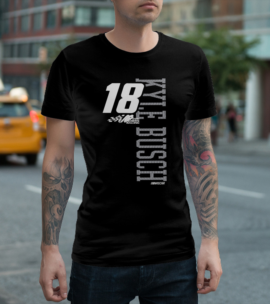 18 Joe Gibbs Racing Kyle Busch NASCAR T-Shirt