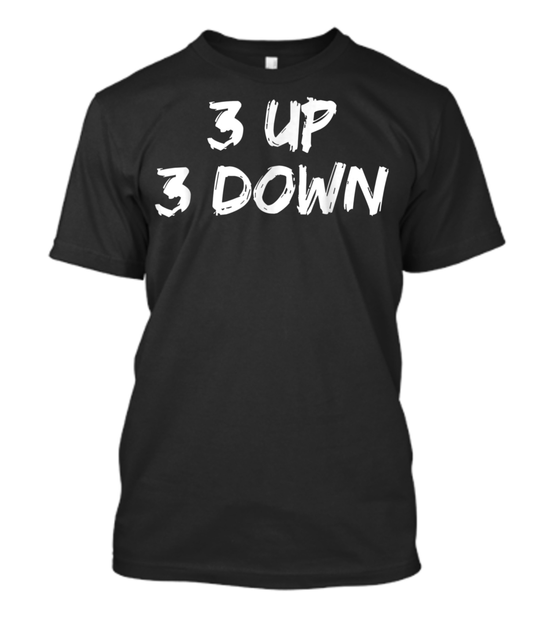 3 Up 3 Down Funny Softball For Parents T-Shirt
