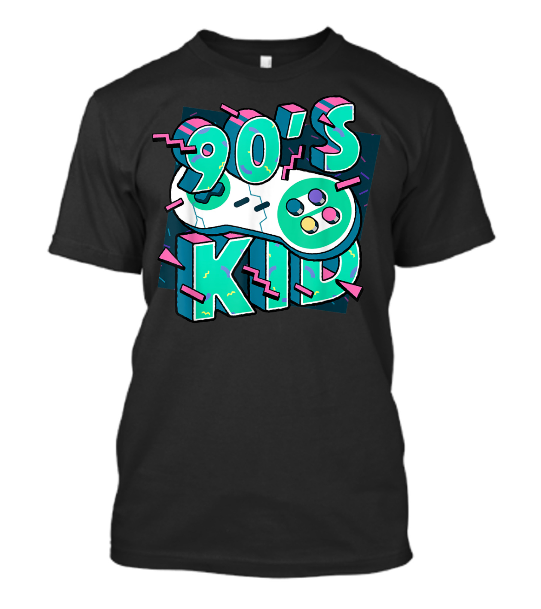 90S Kid Video Gaming Retro Controller T-Shirt