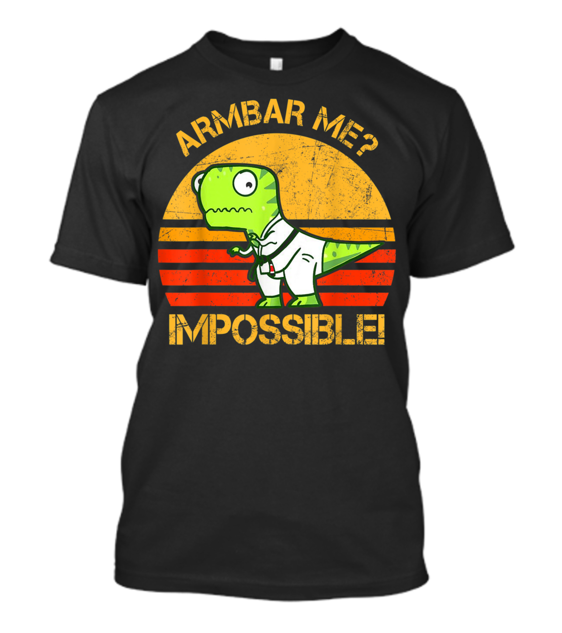 ARMAR ME IMPOSSIBLE Dinosaur Martial Arts T-Shirt
