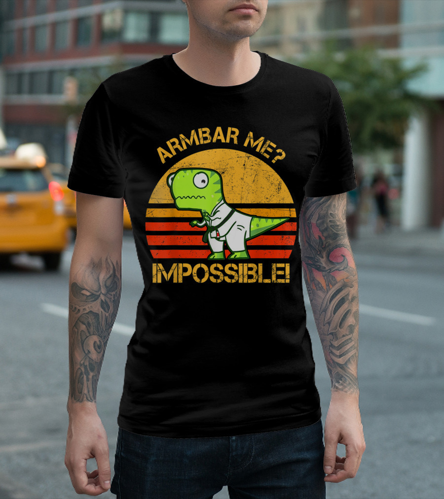 ARMAR ME IMPOSSIBLE Dinosaur Martial Arts T-Shirt