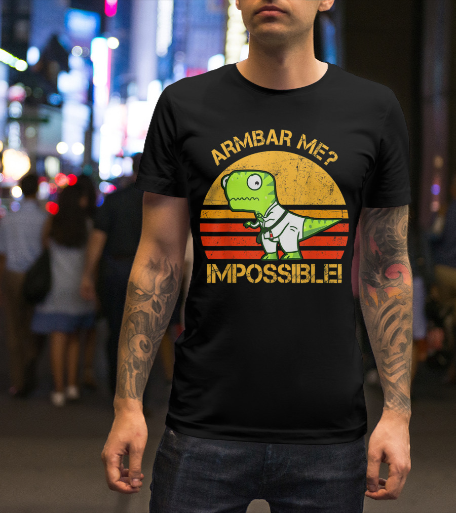 ARMAR ME IMPOSSIBLE Dinosaur Martial Arts T-Shirt