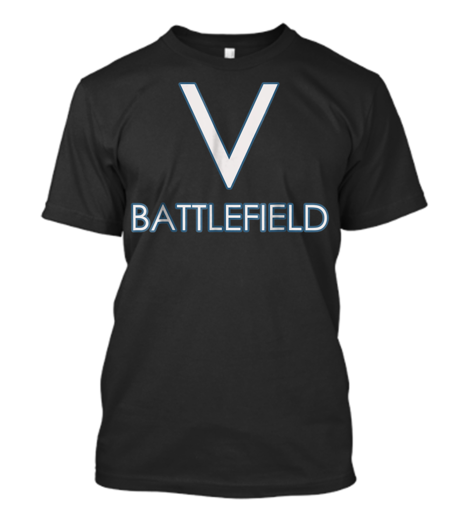 Battlefield V Video Game Iconic Letter V And Title T-Shirt