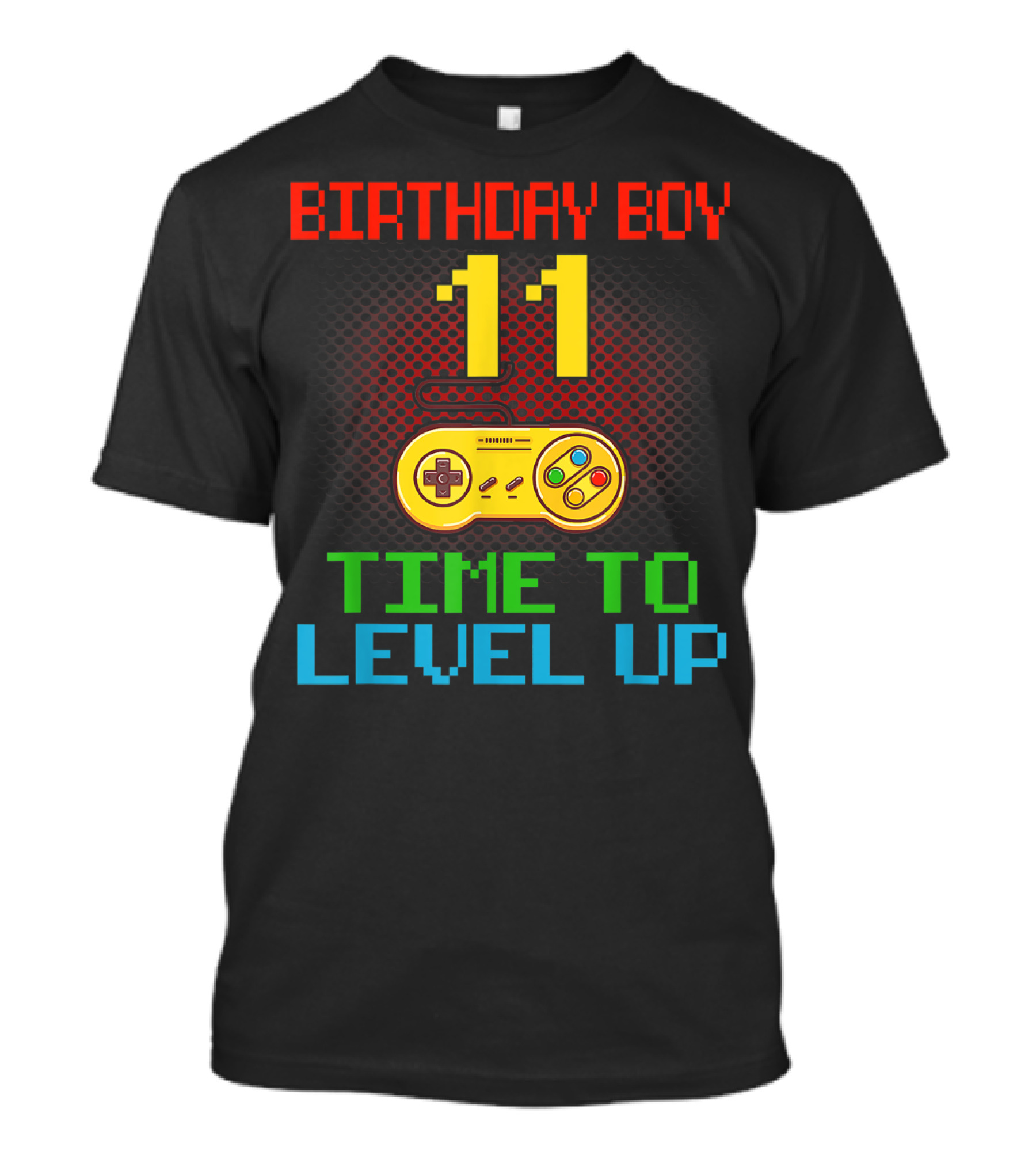 Birthday Boy 11 Time To Level Up Gaming Controller T-Shirt