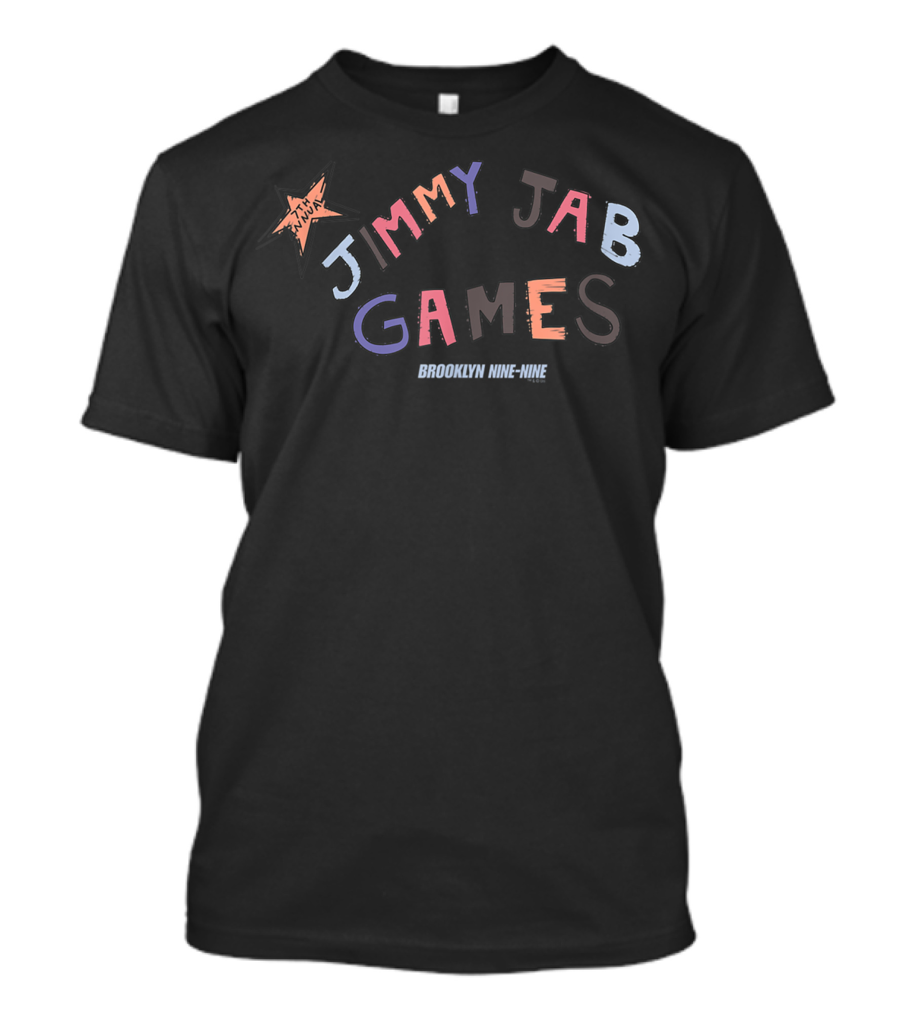 Brooklyn Nine-Nine Jimmy Jab Games Star Ninja T-Shirt