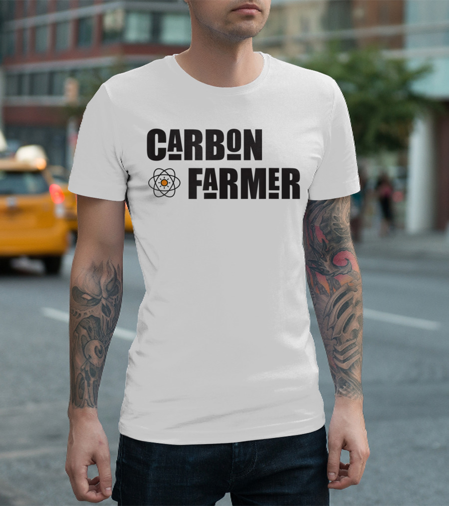 Carbon Farmer Sequester In The Soil Atom T-Shirt
