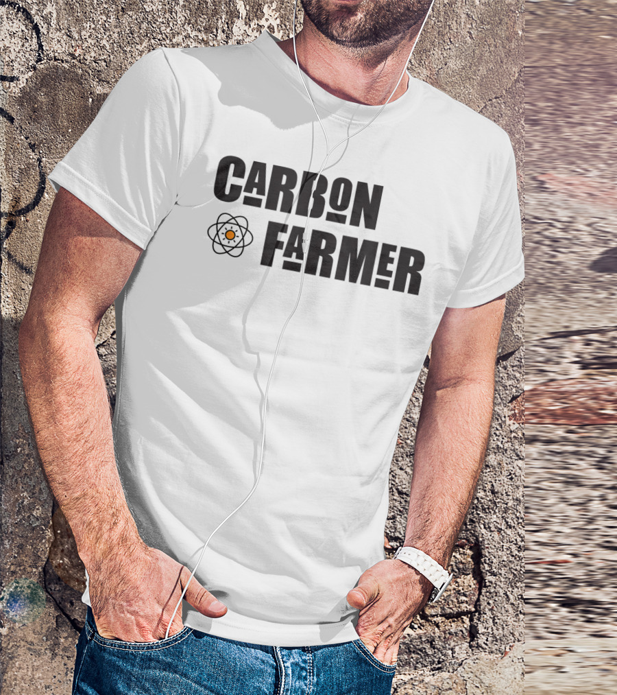 Carbon Farmer Sequester In The Soil Atom T-Shirt