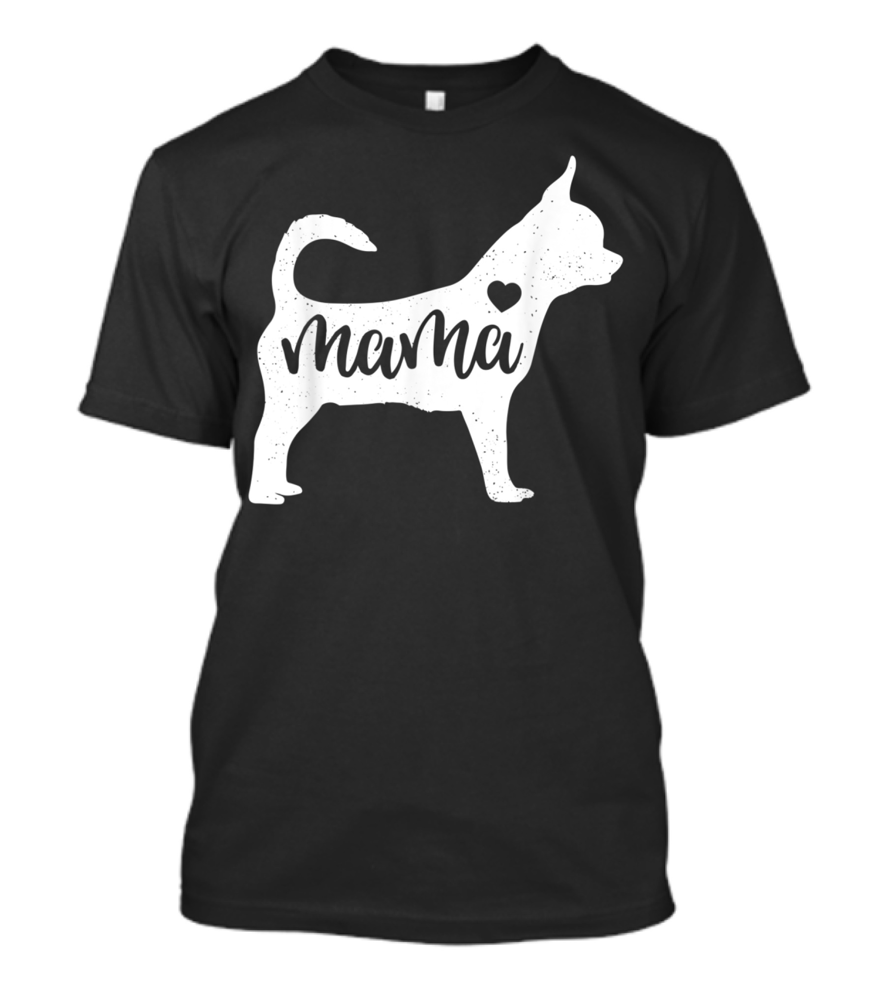 Chihuahua Mama Mom Dog Heart T-Shirt