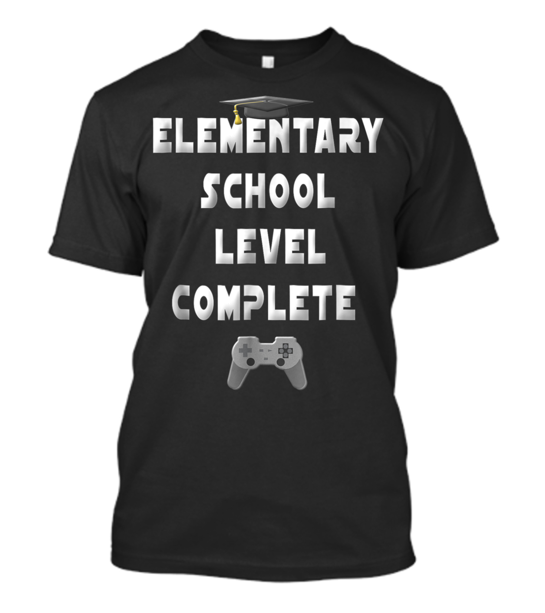 Elementary School Level Complete Video Gamer Graduation T-Shirt