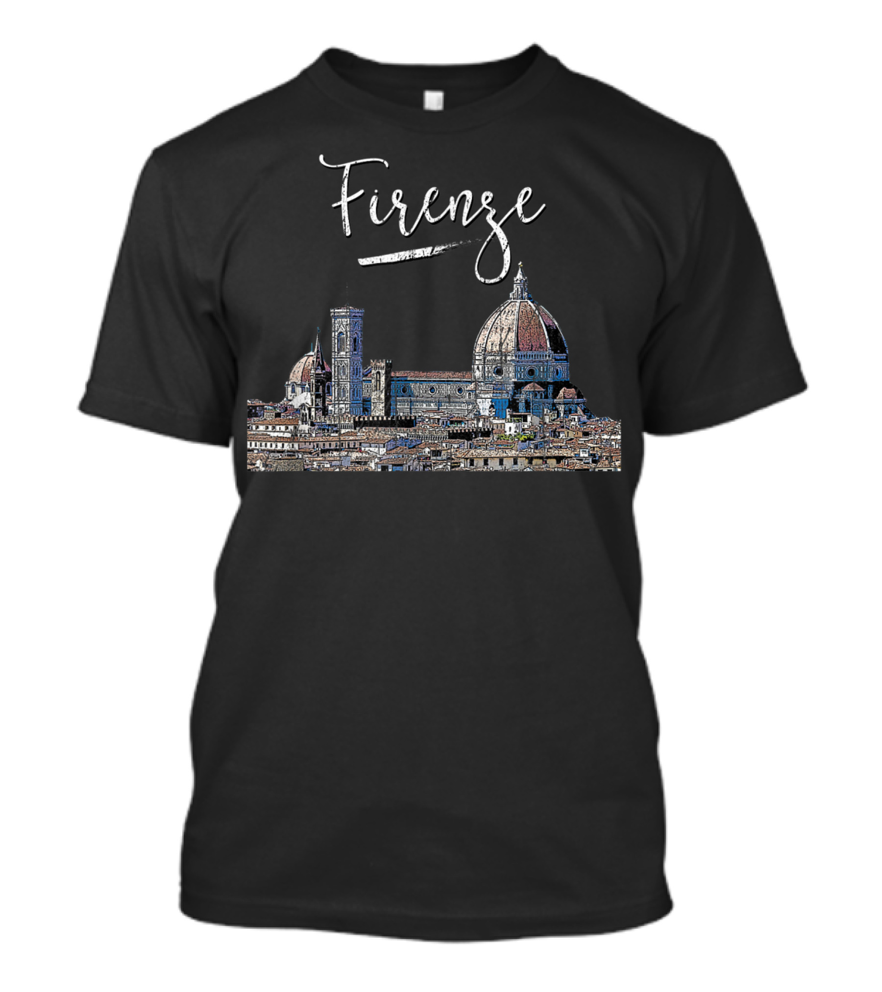 Firenze Florence Italy Cathedral Souvenir Europe T-Shirt