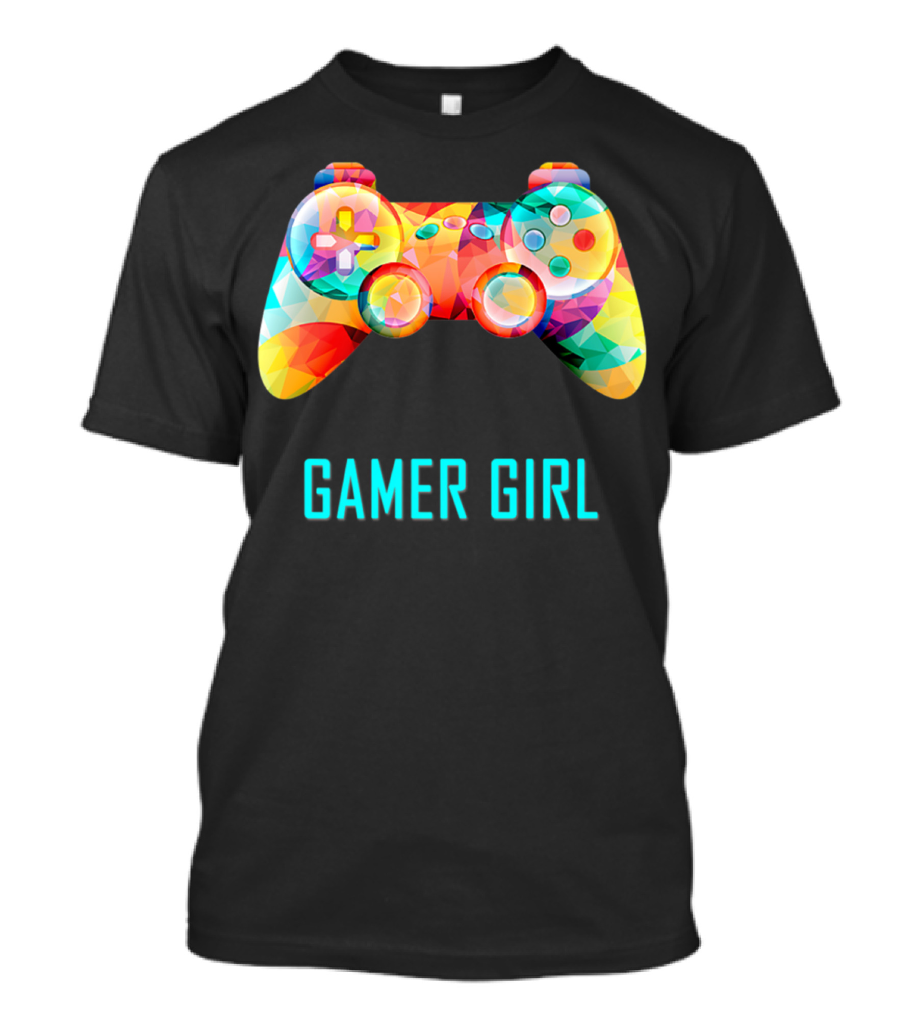 Gamer Girl Cute Video Game Controller Lovers Gaming T-Shirt