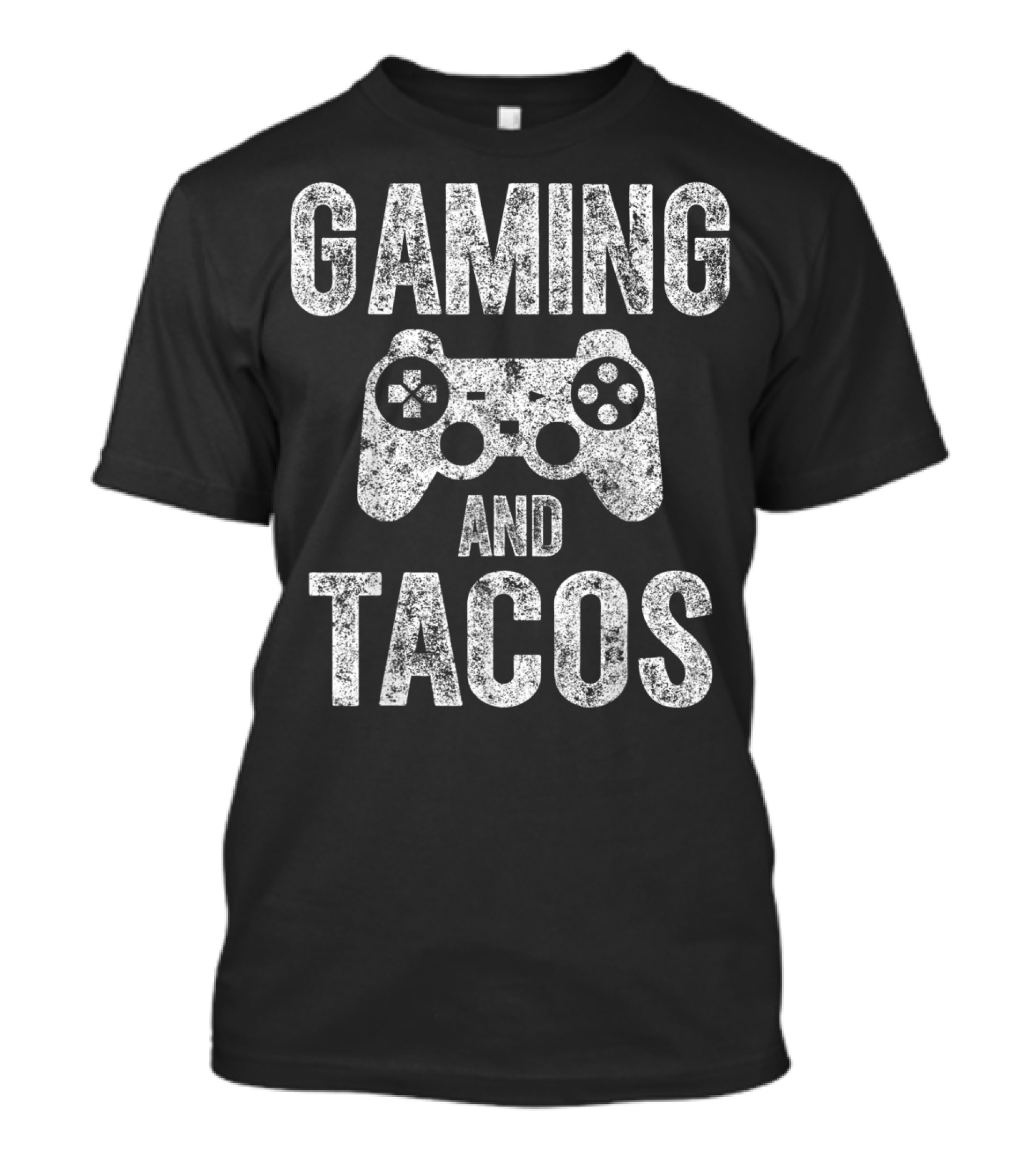 Gaming And Tacos Funny Video Gamer Controller T-Shirt