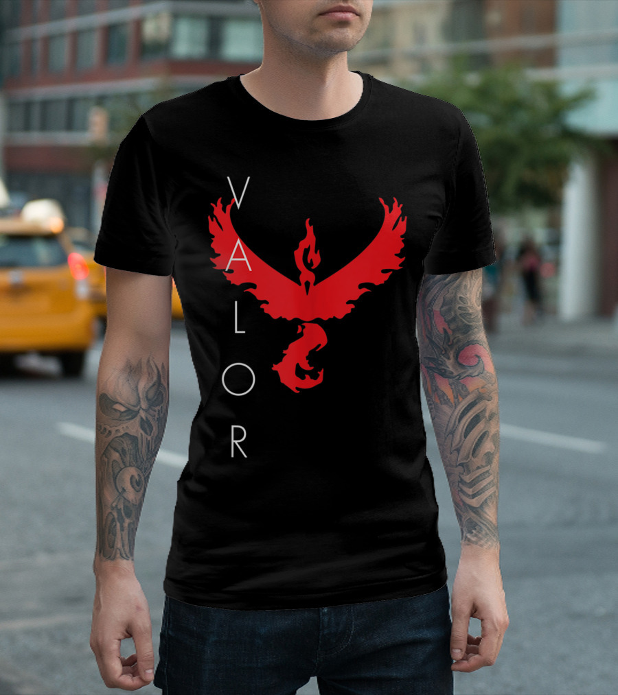 Valor Phoenix Video Game Team T-Shirt