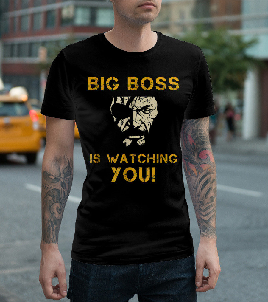 Big Boss Is Watching You Metal Gear Solid V T-Shirt
