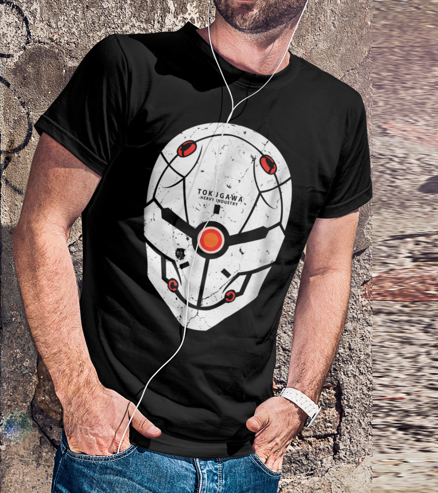 Tokugawa Heavy Industry Robot Ninja Gamer Gear Video Game T-Shirt