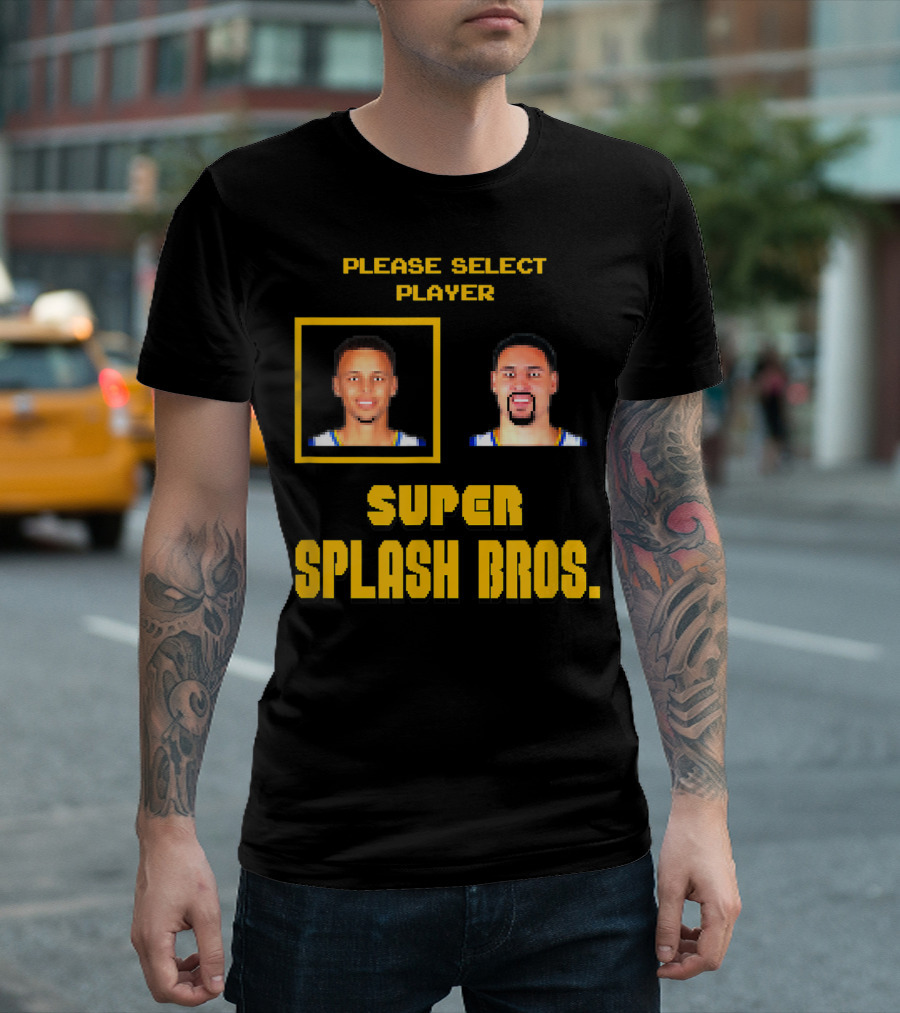 Please Select Player Super Splash Bros T-Shirt