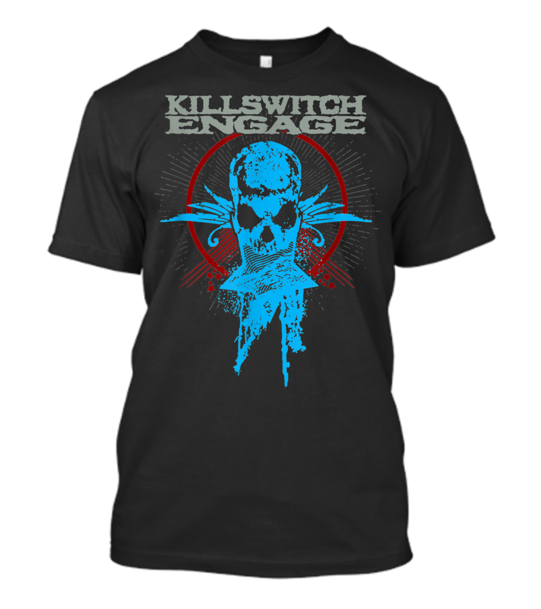 Killswitch Engage Skull Leaves Black Cool T-Shirt