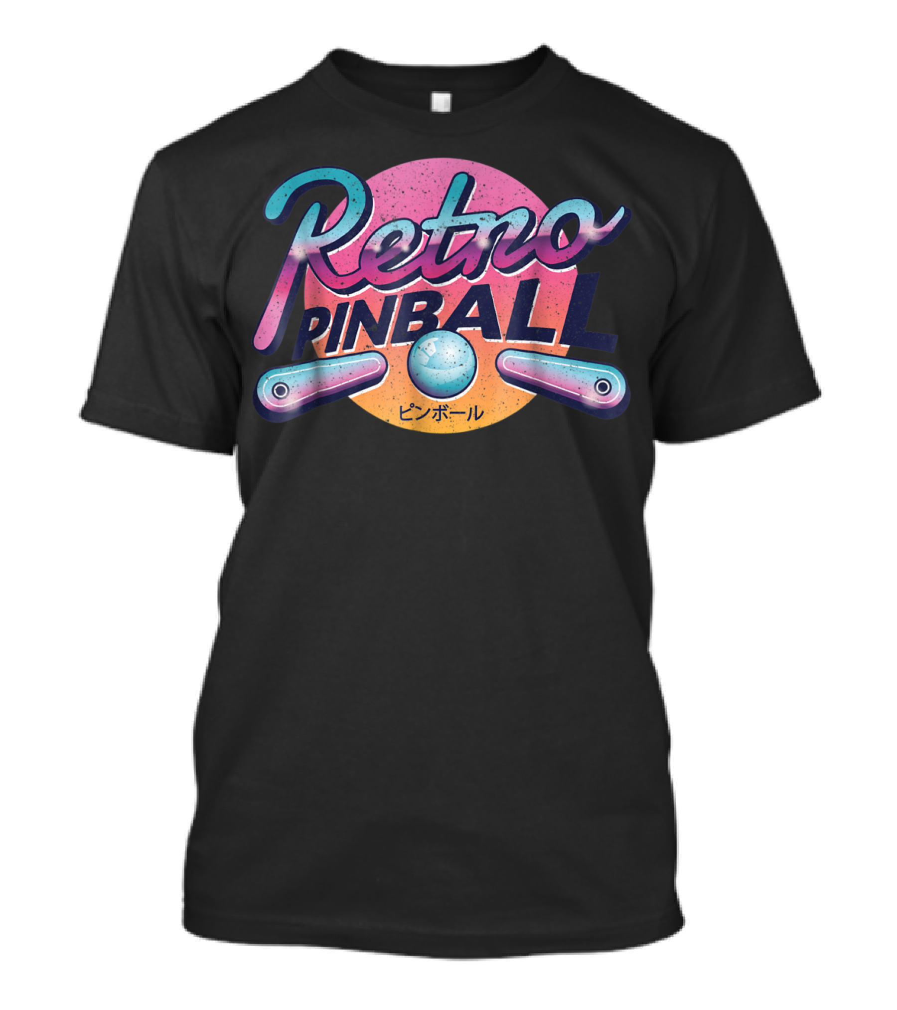 Retro Pinball Gamer Nerd Video Game T-Shirt