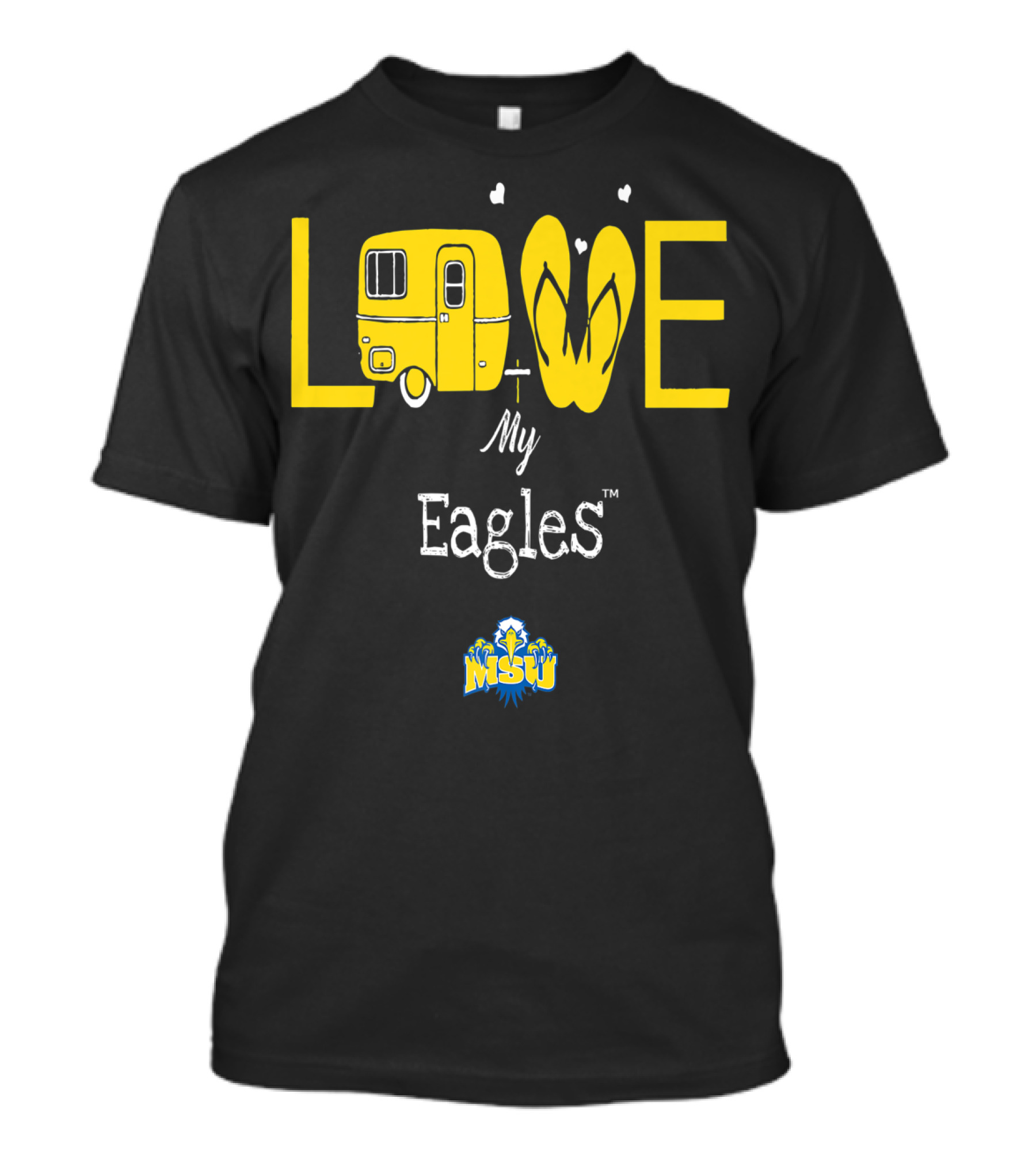 LOVE MY EAGLES MOREHEAD STATE UNIVERSITY GAMEDAY T-Shirt