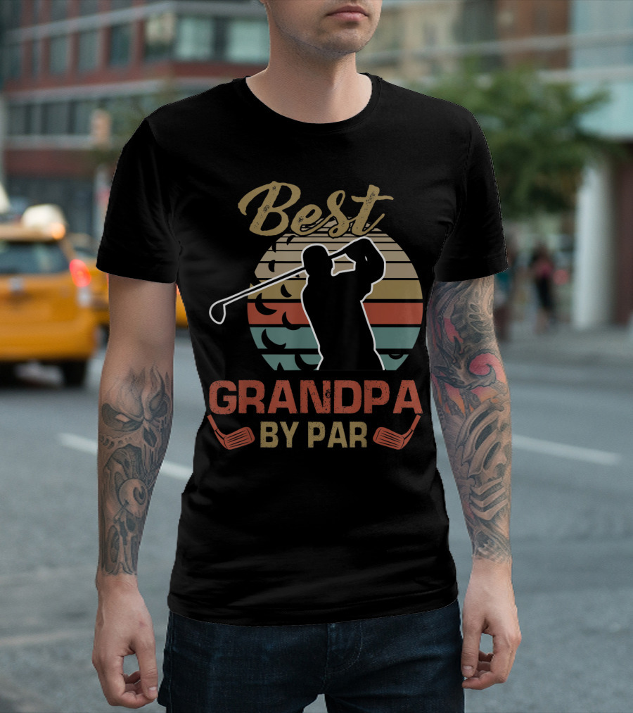 Best Grandpa by Par Golfing T-Shirt