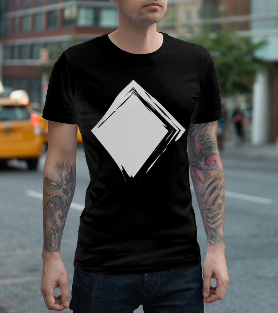 THERE'S A GEMINI White Diamond T-Shirt