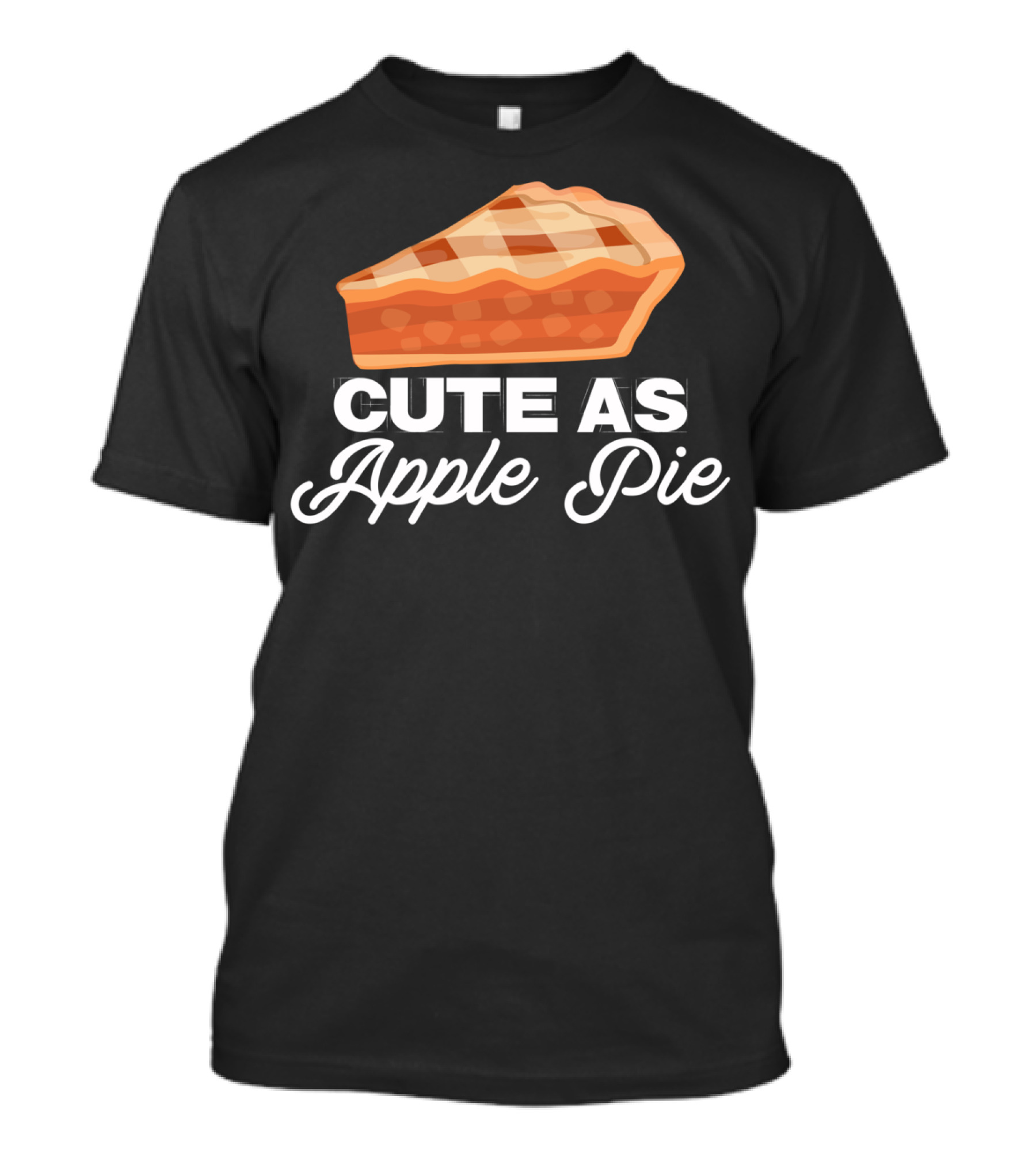 Cute As Apple Pie Funny Red Apple Day T-Shirt