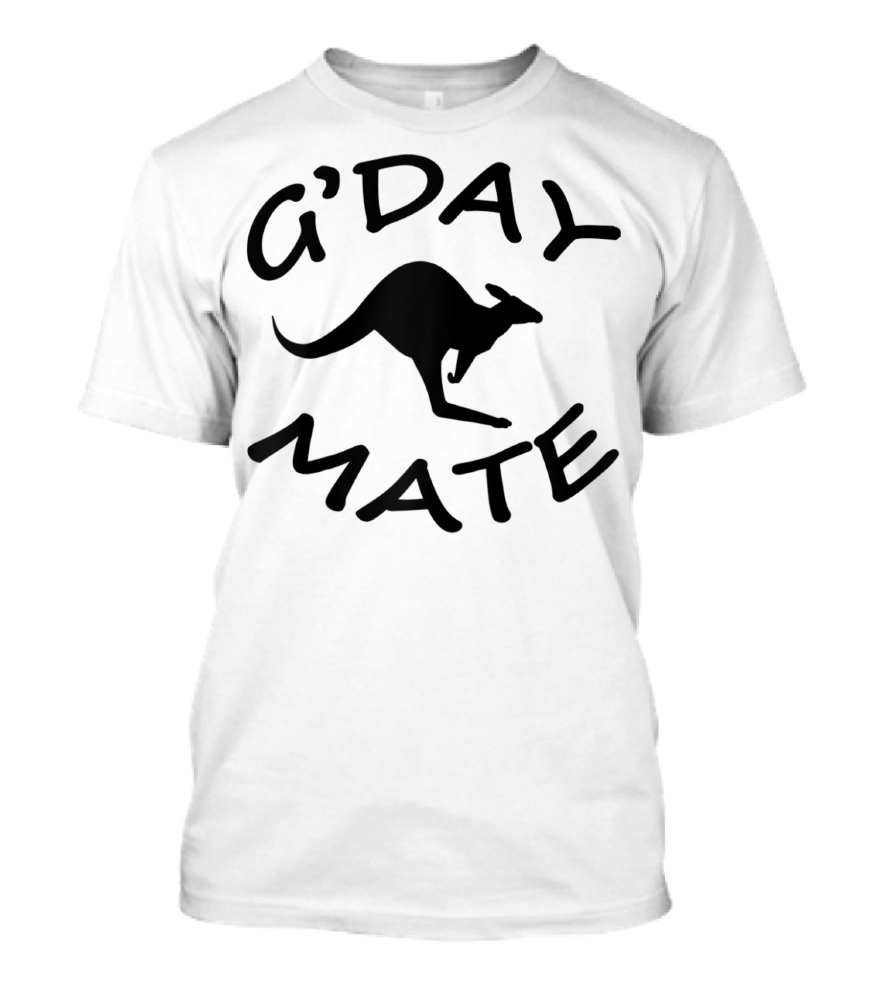 G'day Mate Kangaroo Australia Land Down T-Shirt