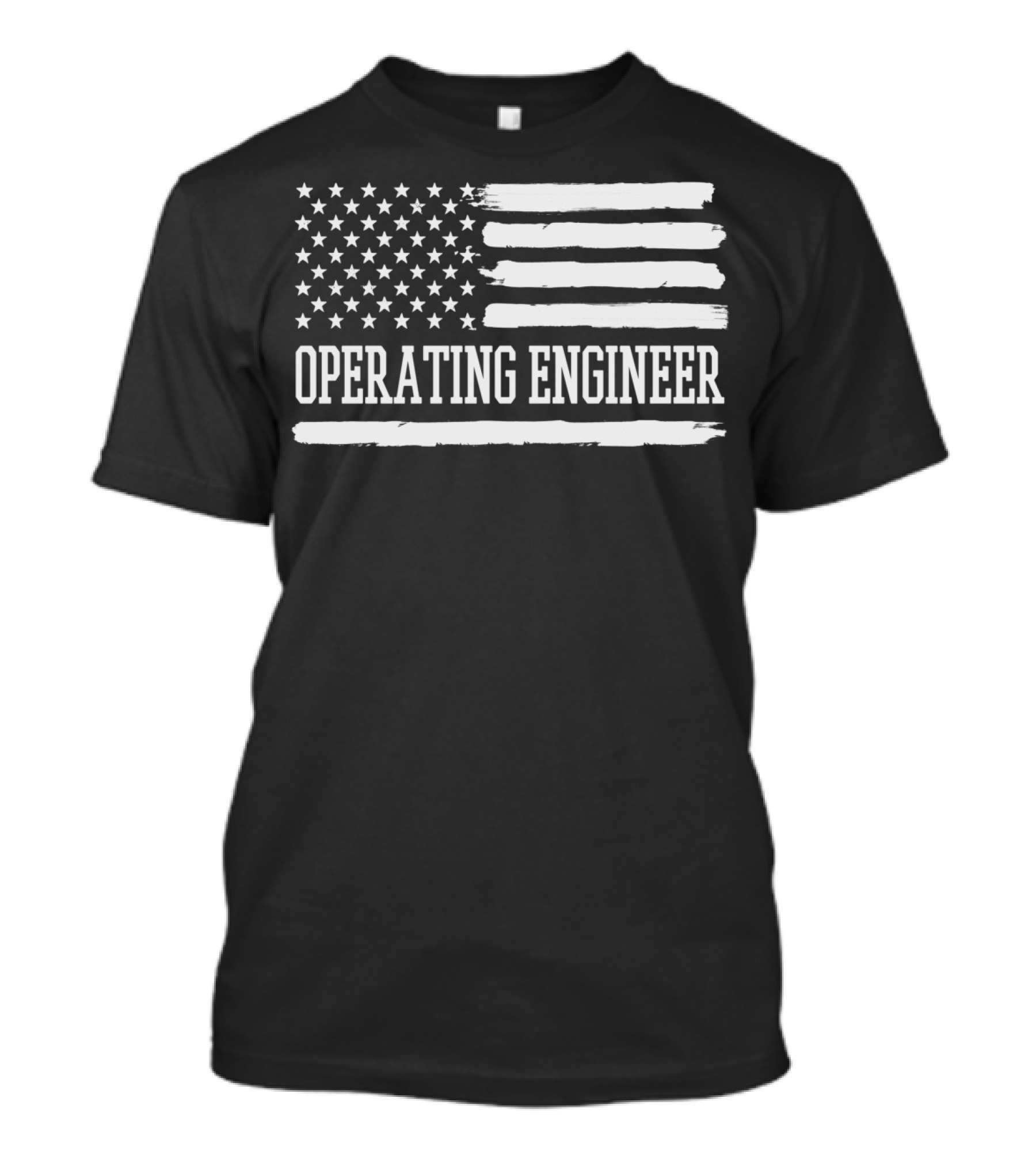 Operating Engineer USA Flag T-Shirt