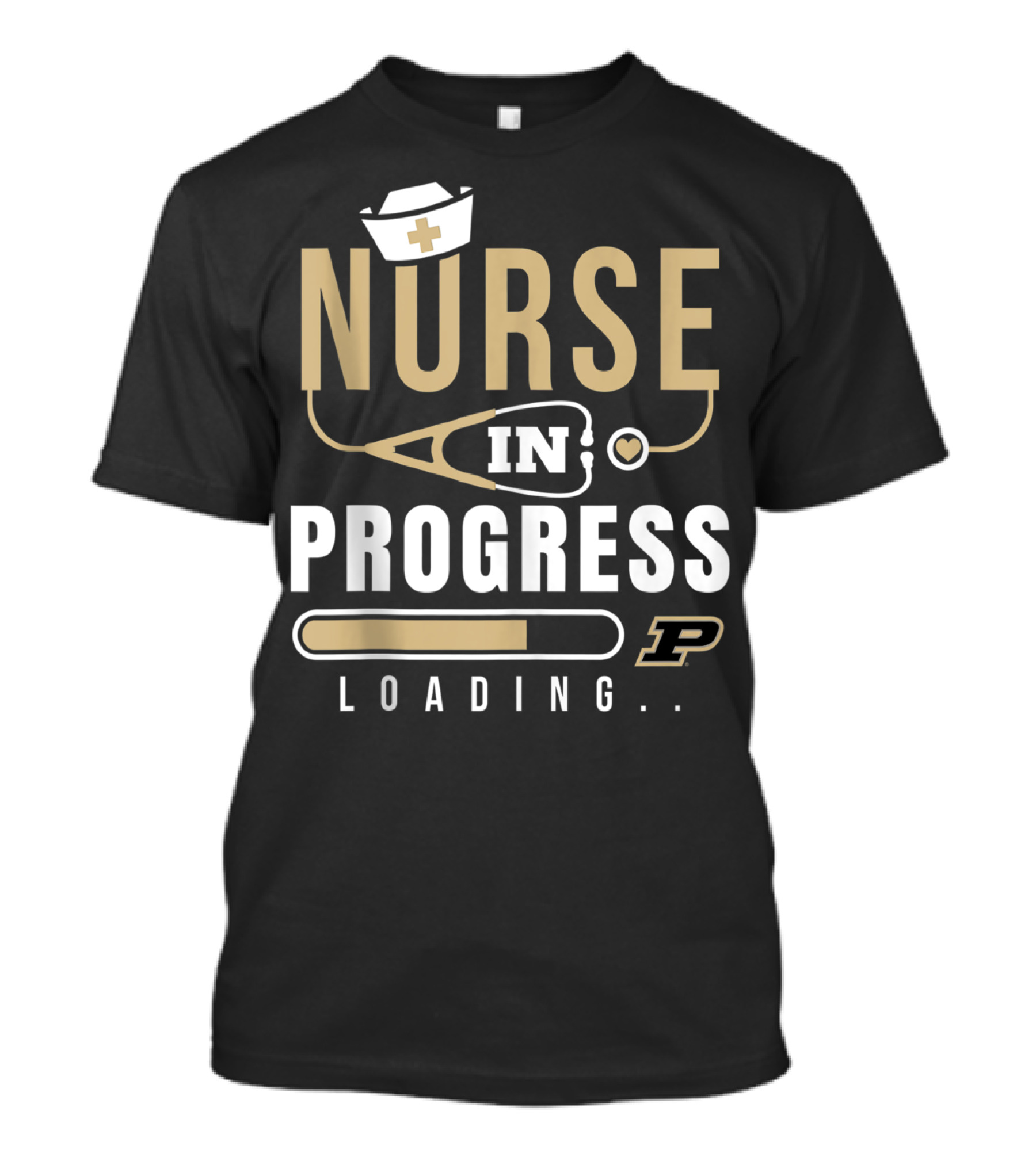Purdue Boilermakers Nurse In Progress Loading T-Shirt