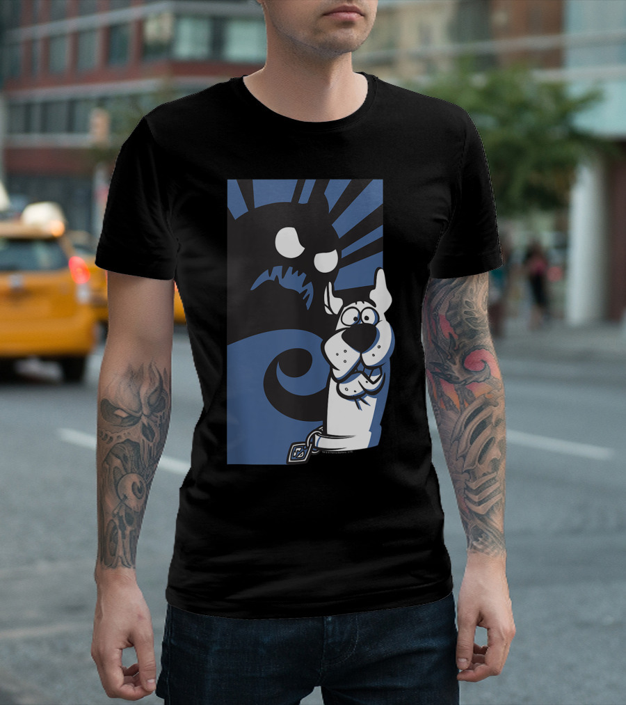 Scoobydoo Thed Shadow Monster Face Expression T-Shirt