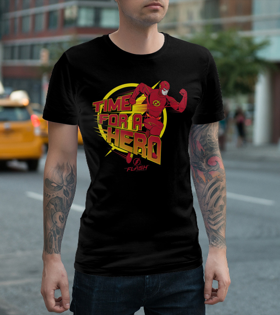 Time For A Hero The Flash TV Series T-Shirt