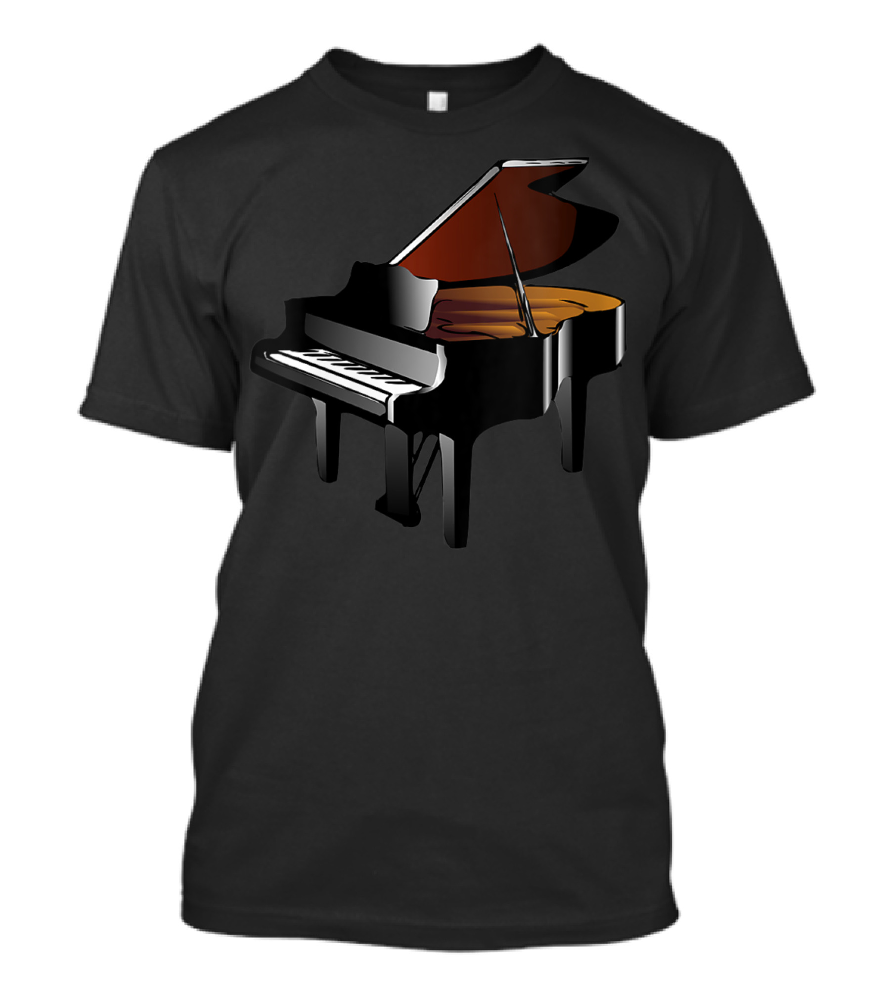 Grand Piano Music Lover's Passion T-Shirt