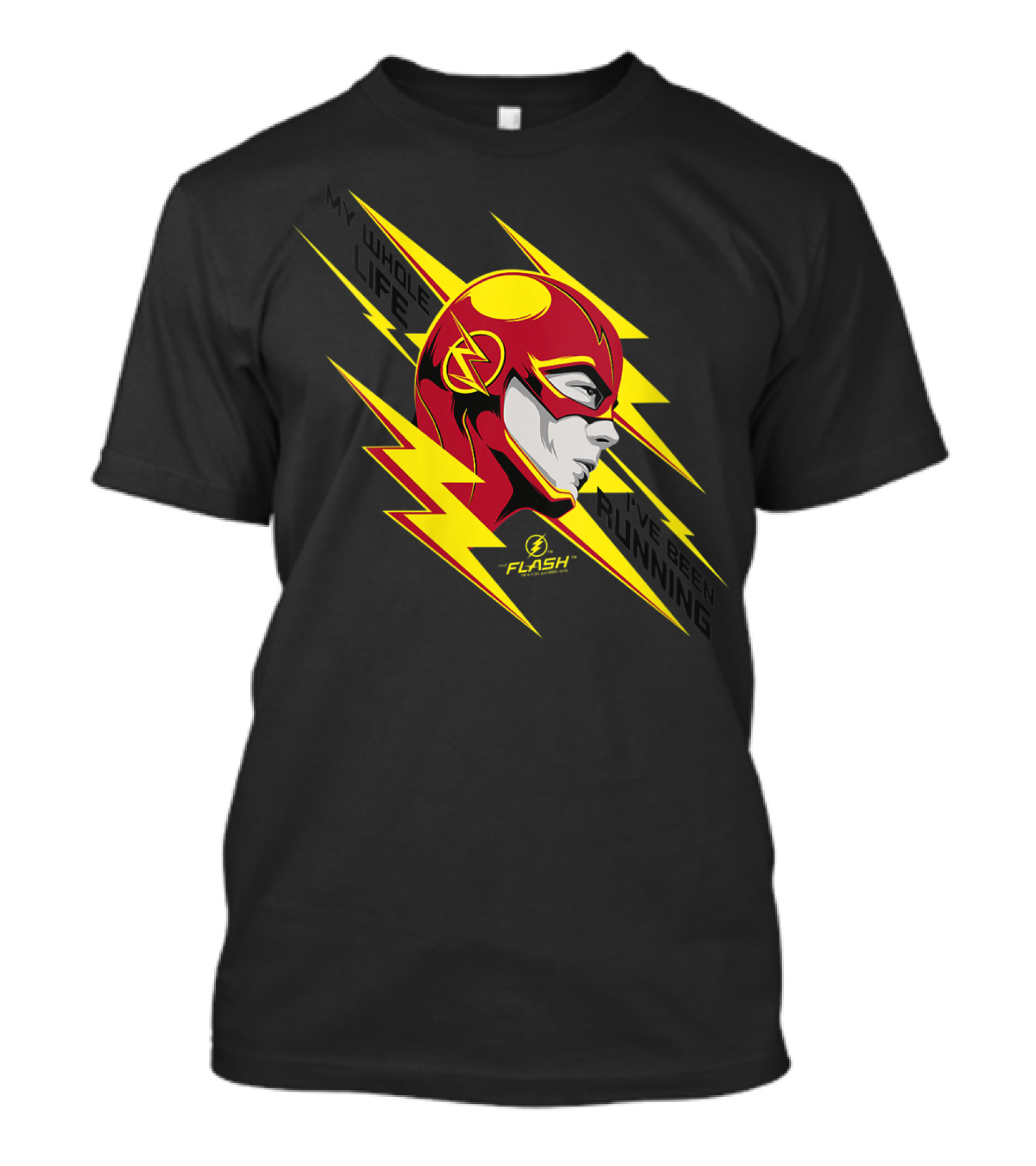 My Whole Life I've Been Running Flash TV Series T-Shirt