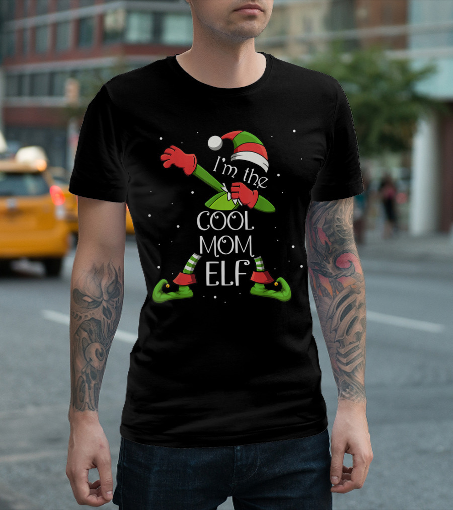 I'm the Cool Mom Elf Dabbing T-Shirt