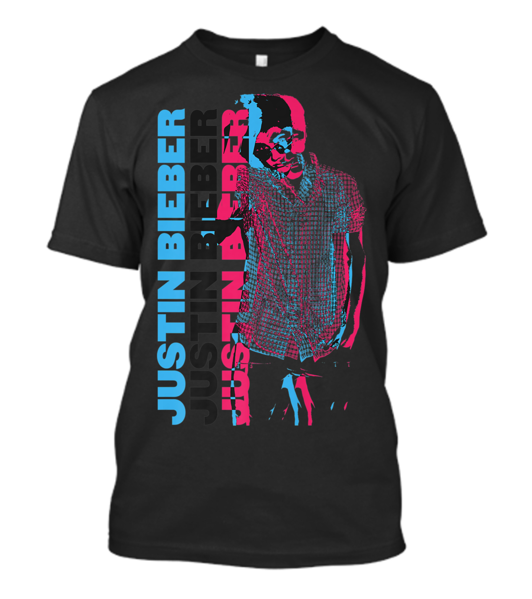 JUSTIN BIEBER BELIEVE ERA 3D COLOURS VIBRANT T-Shirt
