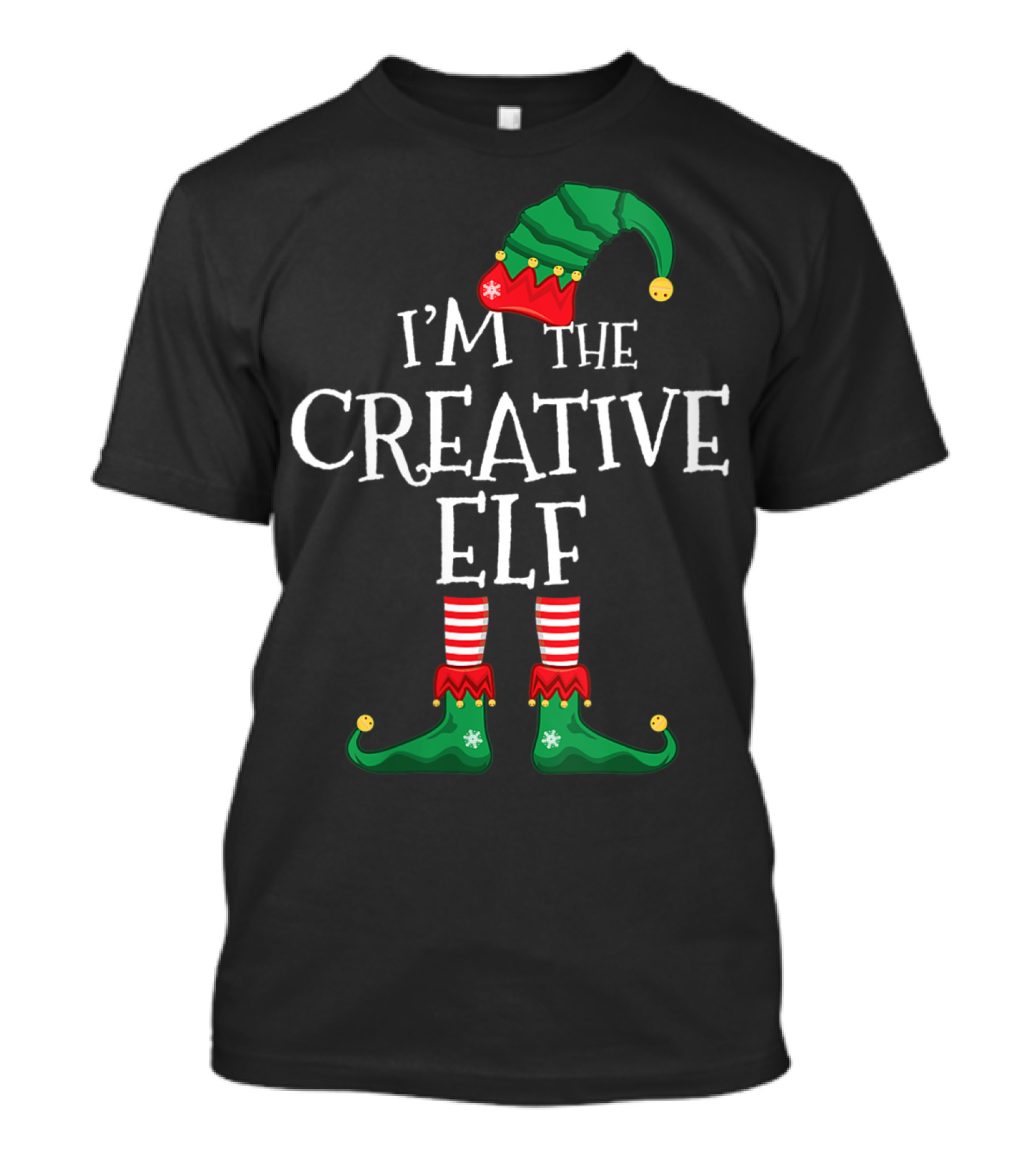 I'M THE CREATIVE ELF MATCHING FAMILY HOLIDAY COSTUME T-Shirt