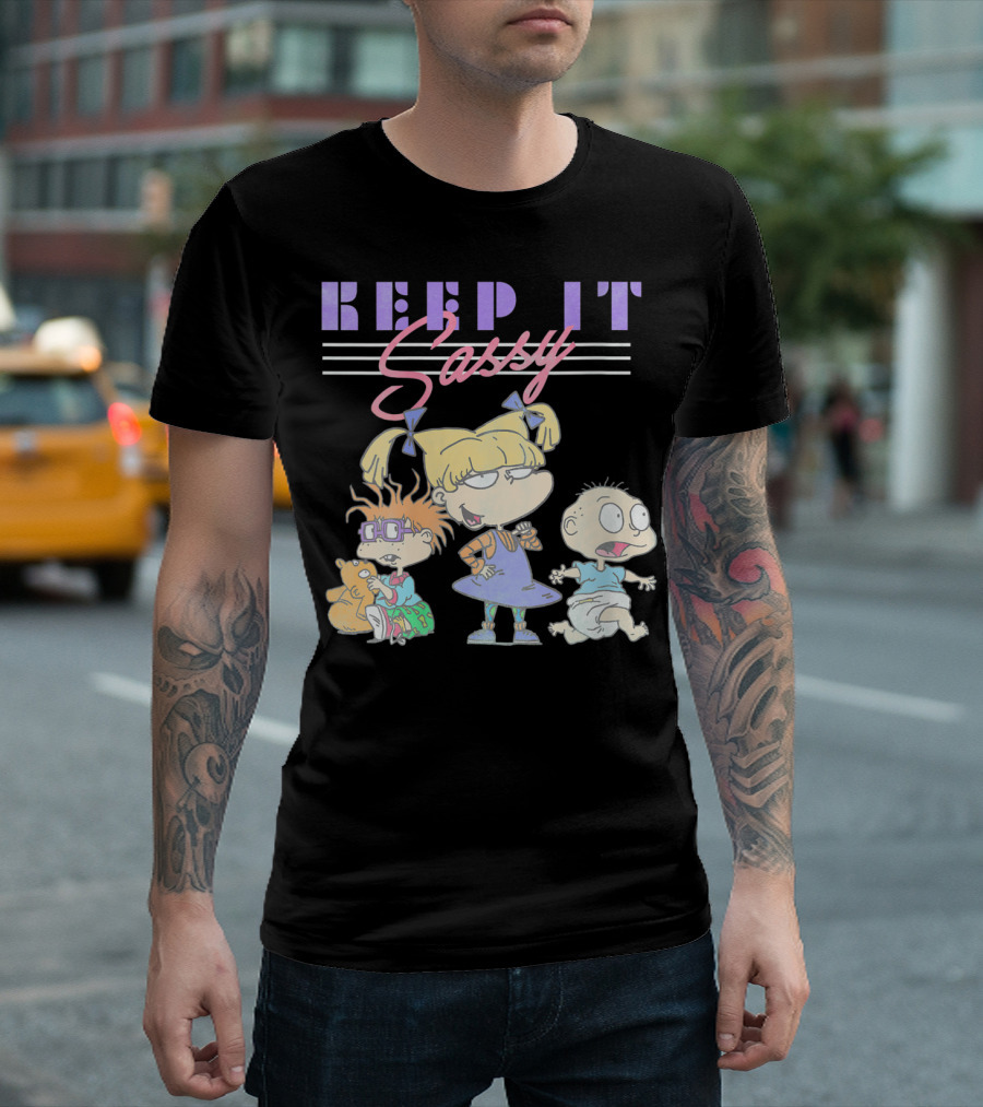 KEEP IT SASSY NICKELODEON RUGRATS ANGELICA CHUCKIE TOMMY T-Shirt