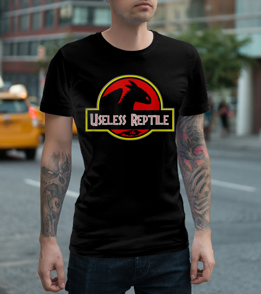 Useless Reptile Red Dragon Jurassic T-Shirt