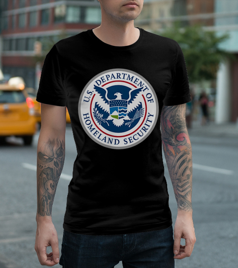 U.S. Department Of Homeland Security DHS Emblem T-Shirt