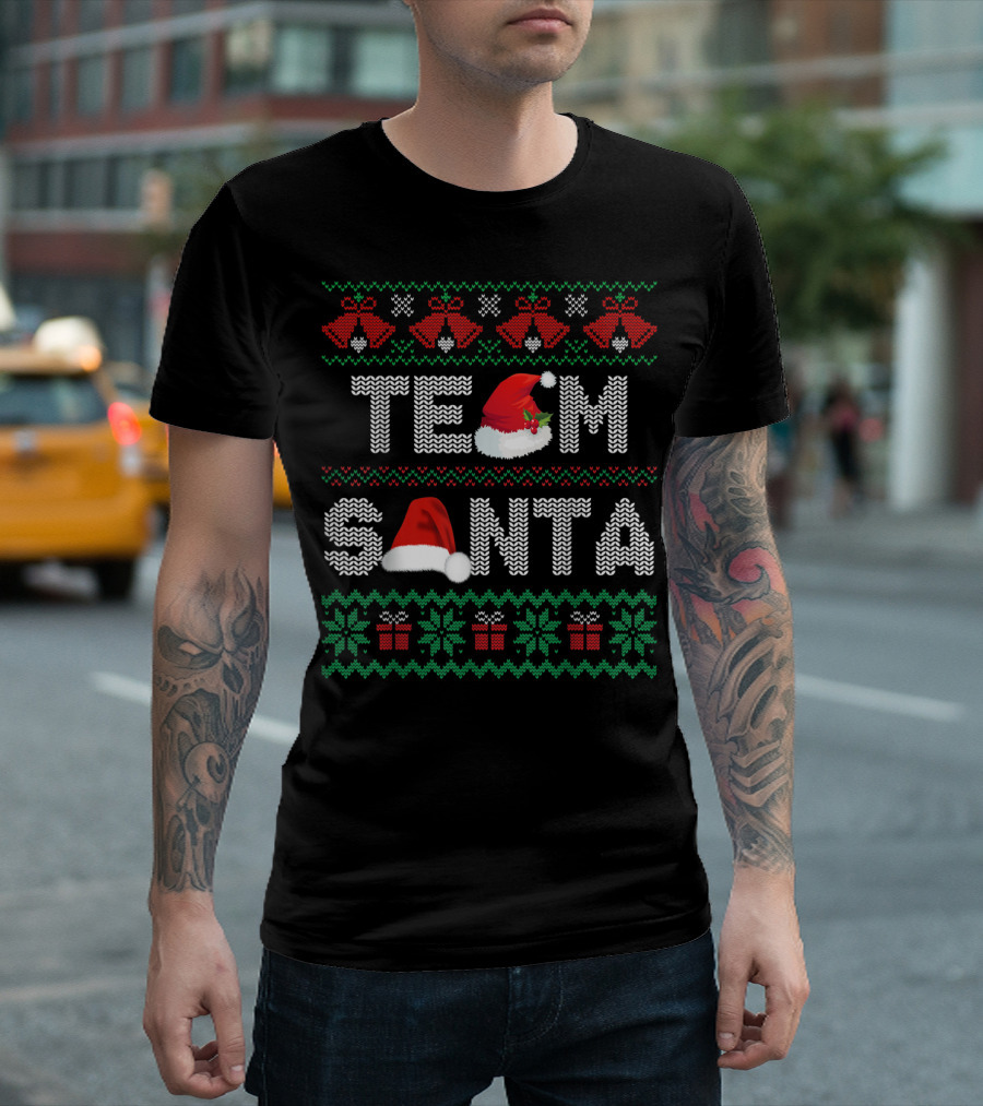 Team Santa Family Matching Christmas T-Shirt